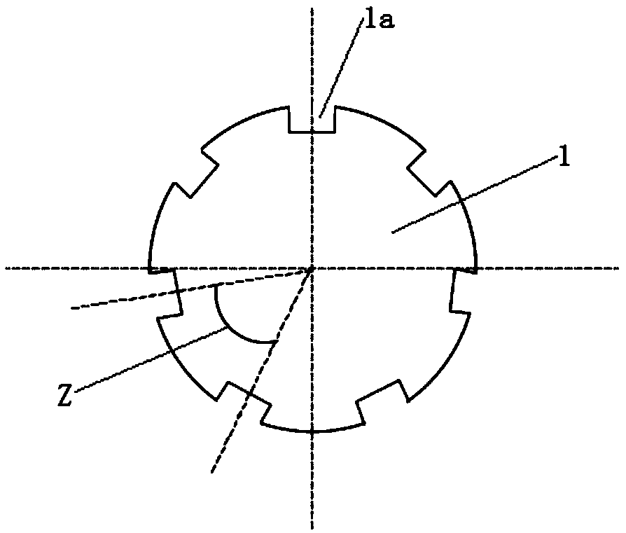 Staggered-pole rotor of an electric machine