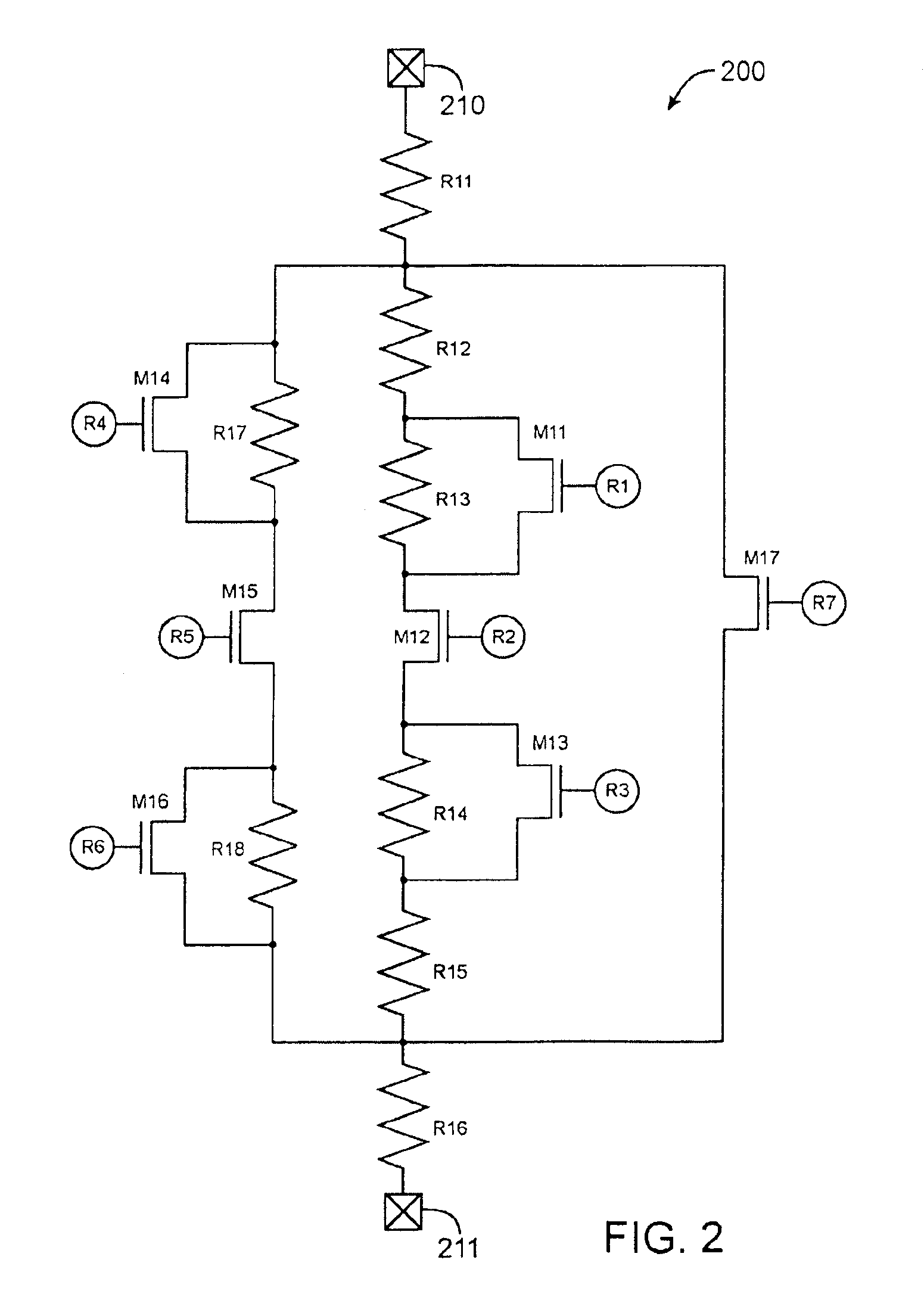 Programmable on-chip differential termination impedance