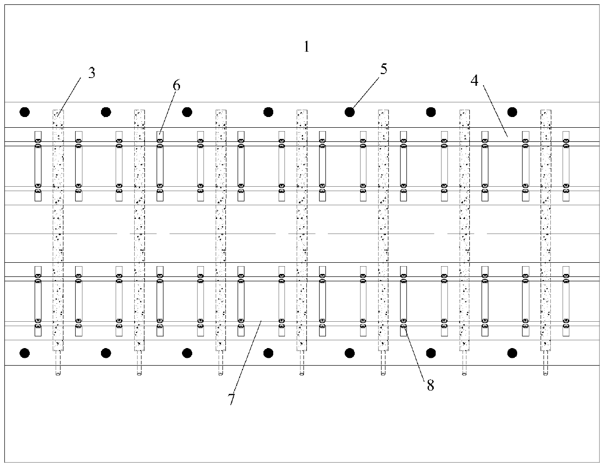 A method for raising subsidence of railway subgrade with subsidence disease