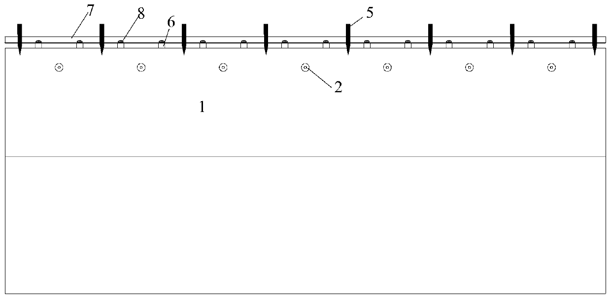 A method for raising subsidence of railway subgrade with subsidence disease