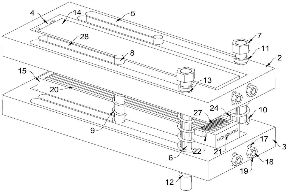 Portable acupuncture box for rehabilitation department