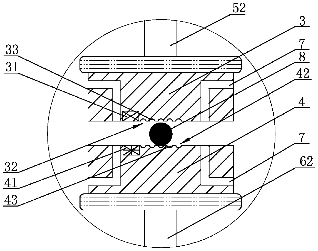 Hot-press forming preparation method of chalcogenide glass microlens