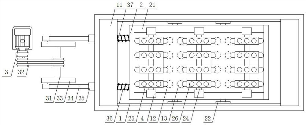 Reciprocating rolling type particle forming machine and forming method thereof