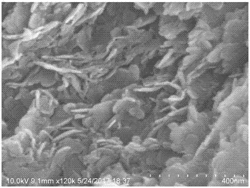 Regulating method of nano layered MgFe hydrotalcite grain growth process