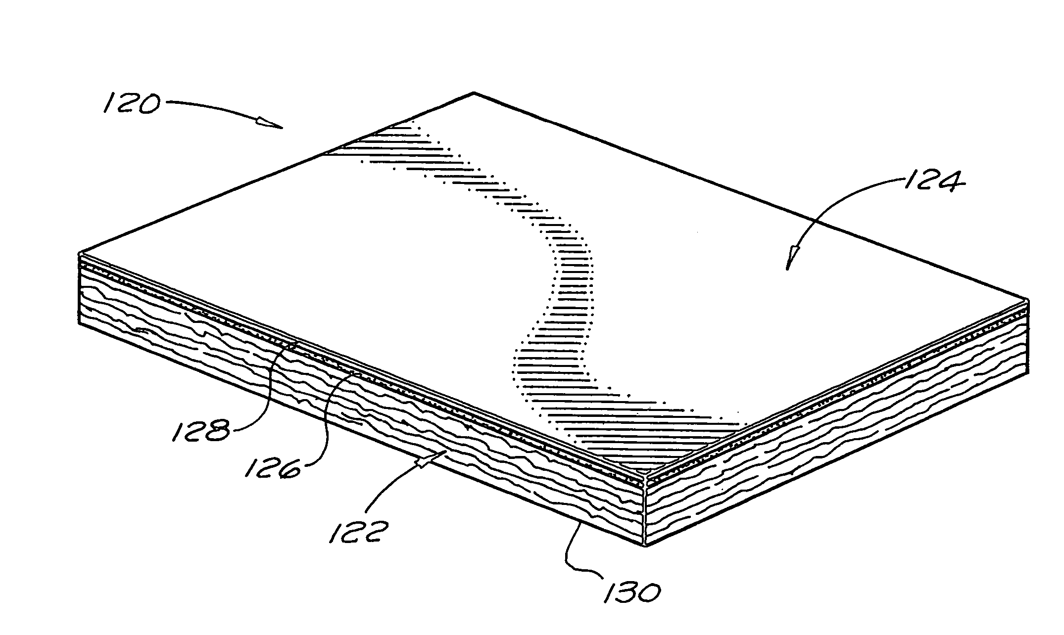 Equipment and duct liner insulation and method