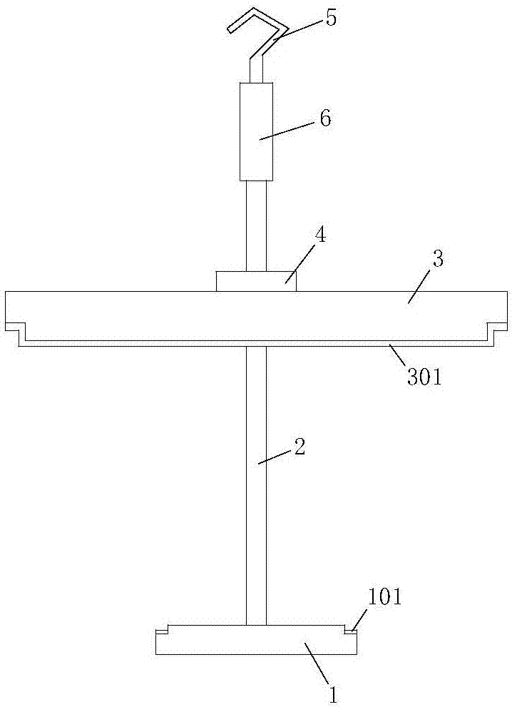 Mounting-hanging protective clamp for hard anodization and hard anodization treatment method