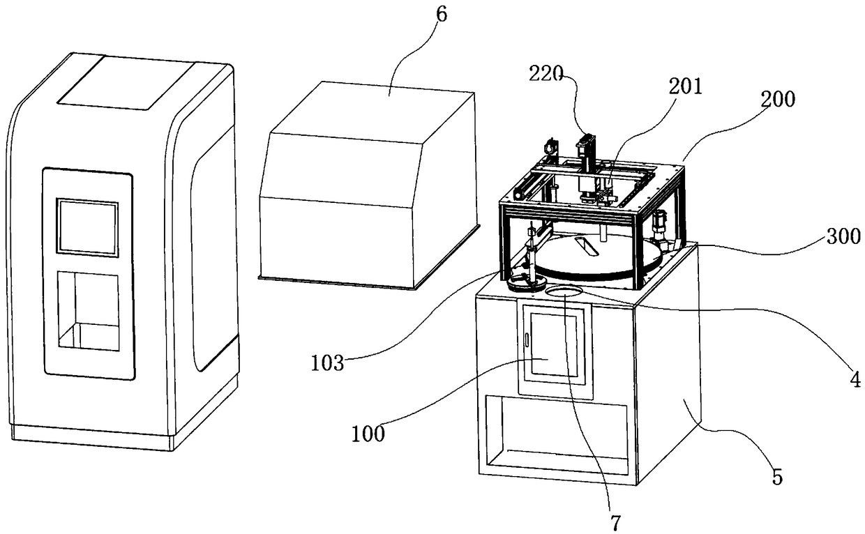 Intelligent biological sample storing and picking mechanism