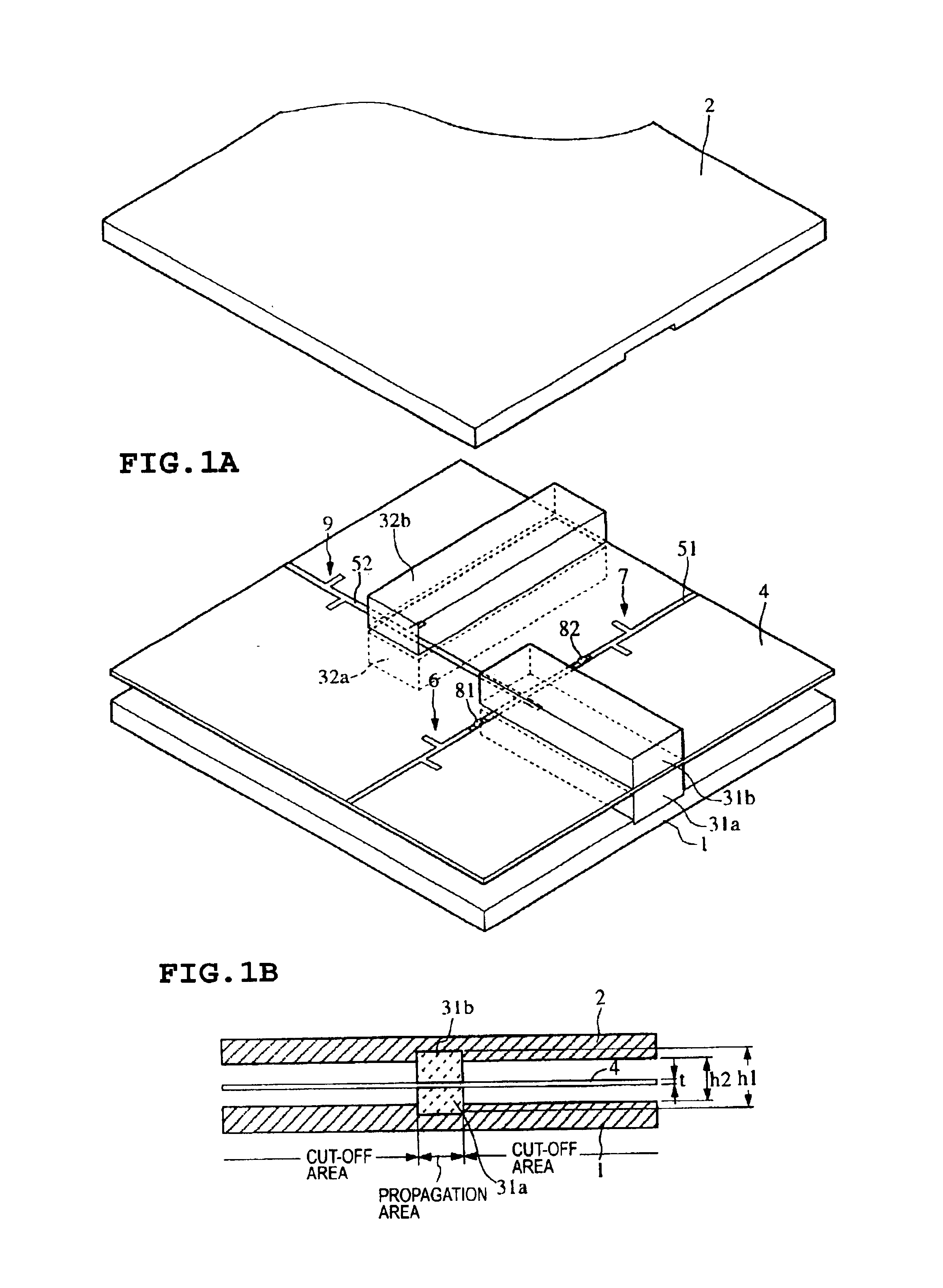 Line coupling structure, mixer, and receiving/transmitting apparatus comprised of suspended line and dielectric waveguide