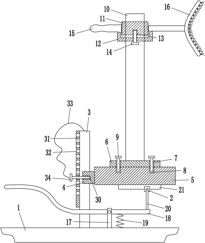 A car adjustable tire waxing device