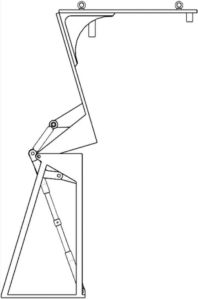 Overturning tool for RAT assembly