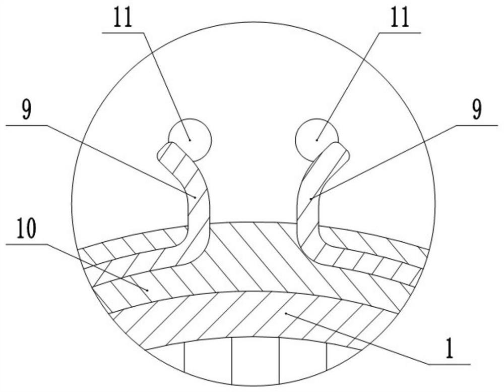 Racket easy to pick up badminton ball