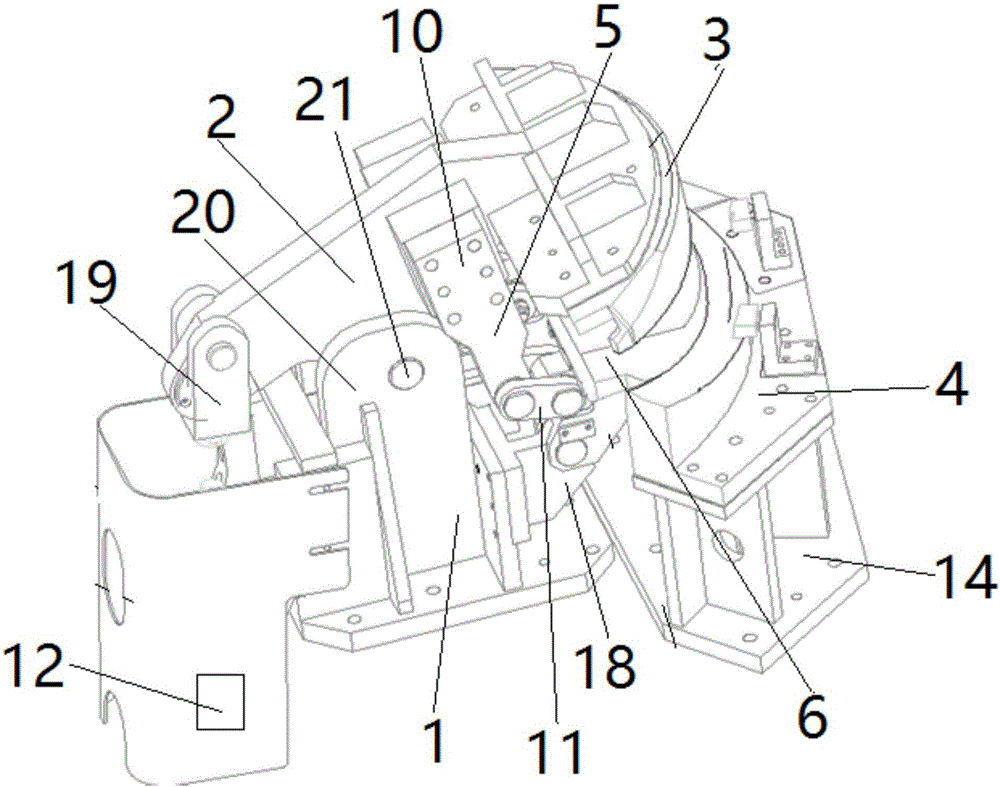 Automobile wheelcover covered edge forming device