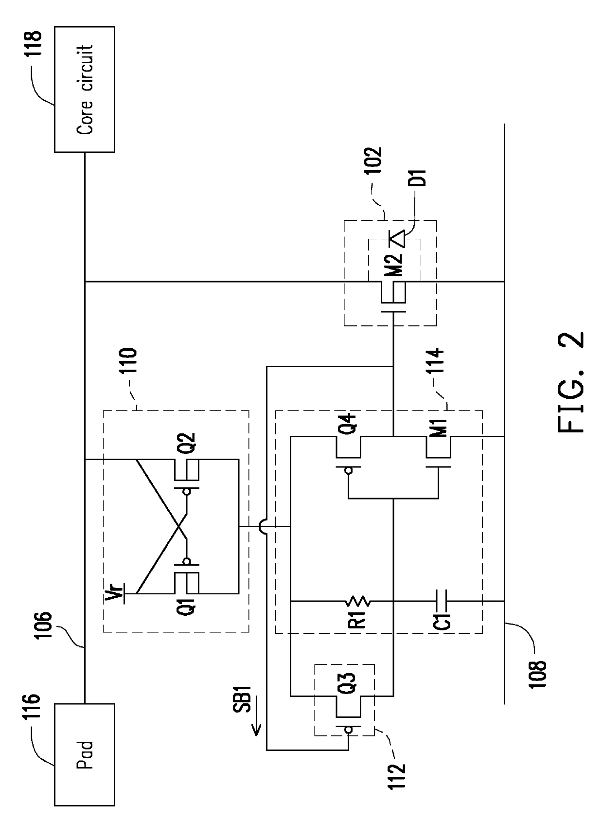 Electrostatic discharge protection device