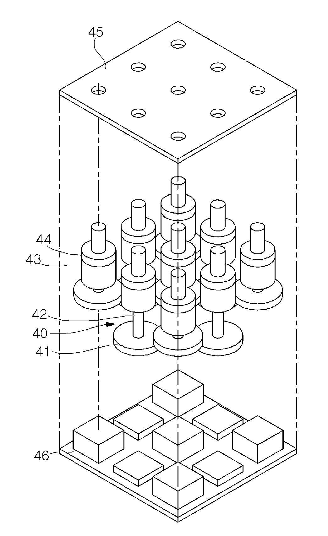 Tactile stimulation device and apparatus using the same