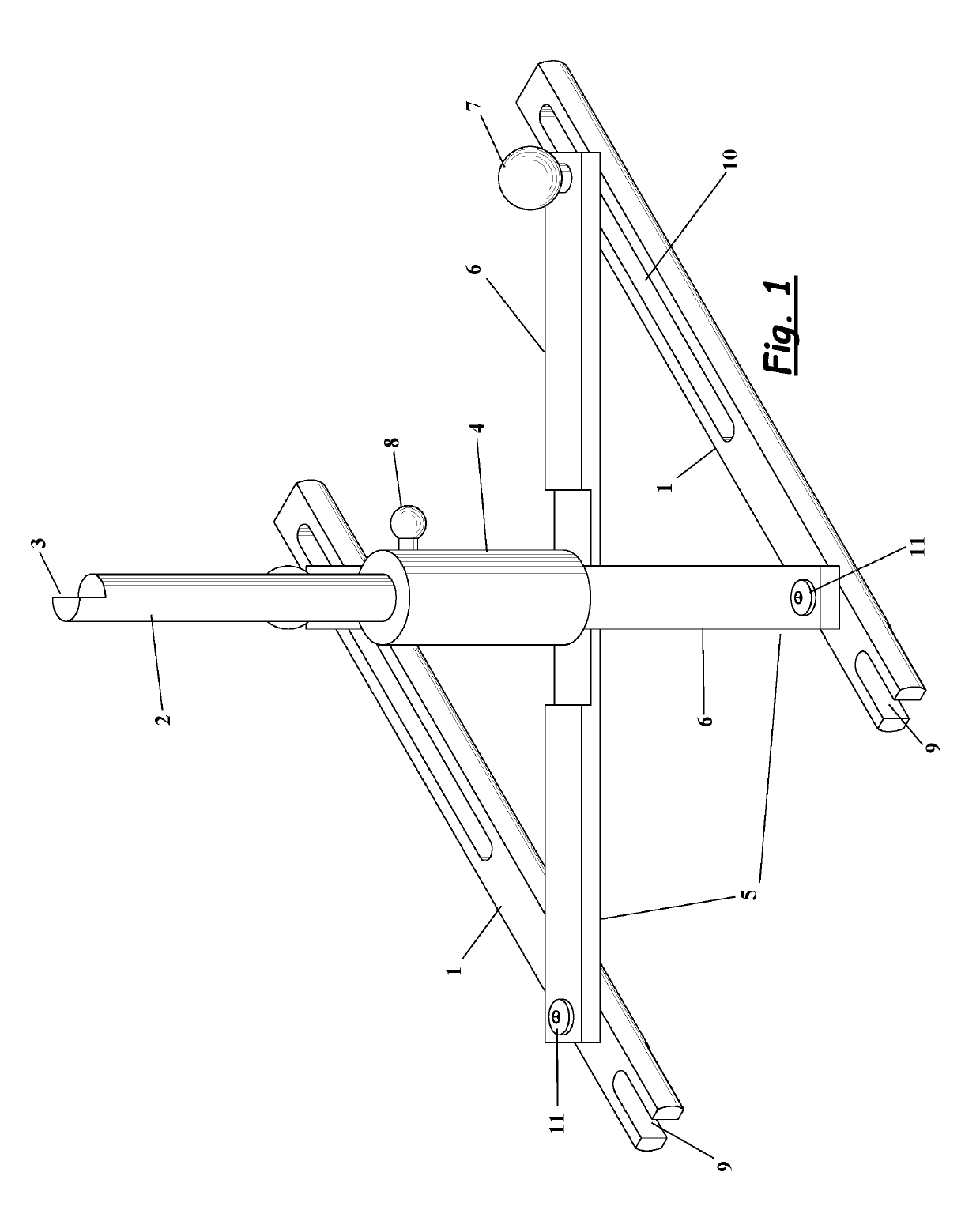 Spread, span and wheel alignment gauge