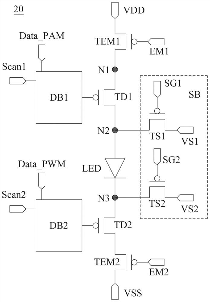 Light emitting diode driving circuit