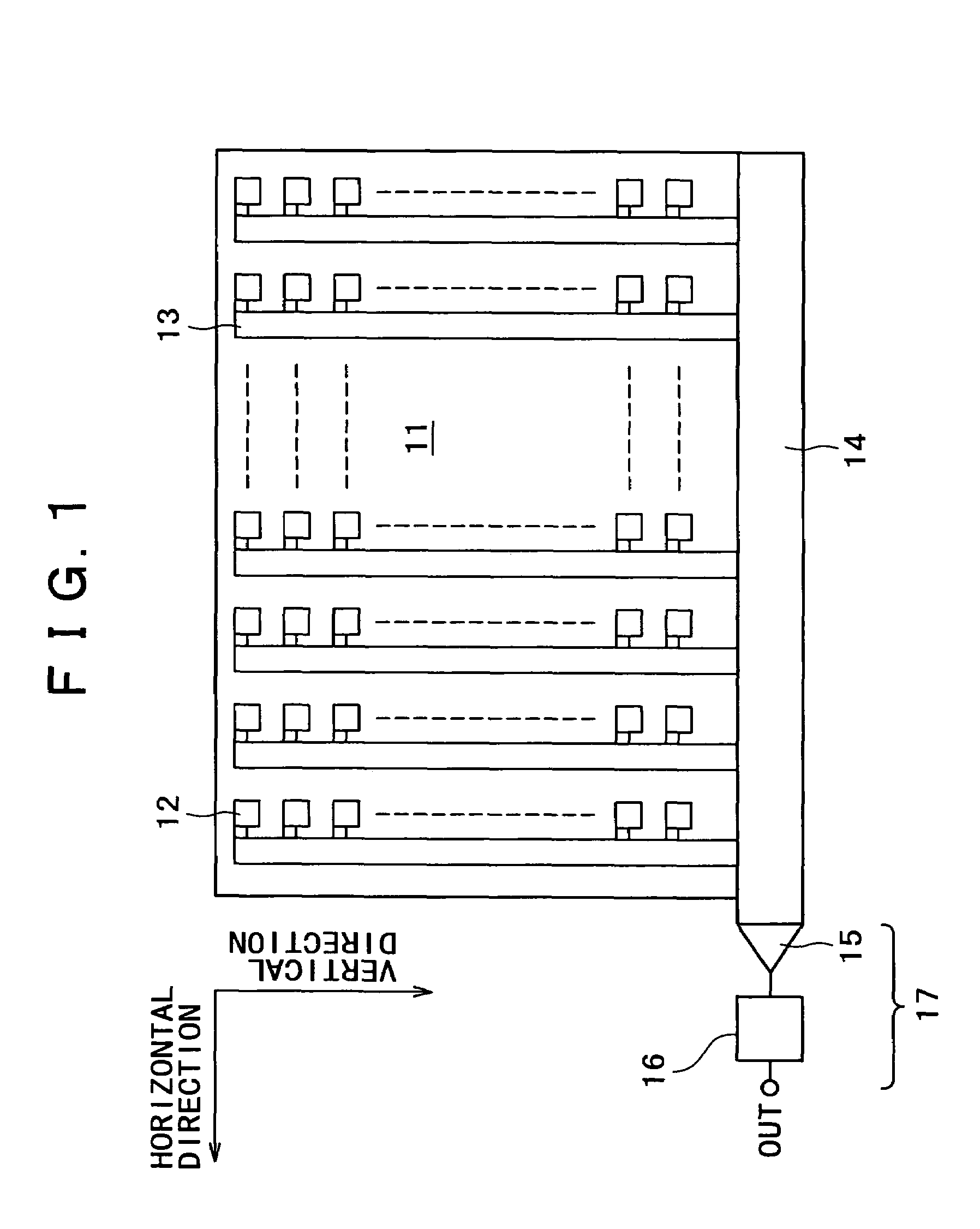 Solid-state image pickup device with photoelectric charge transferrer to a floating diffusion region