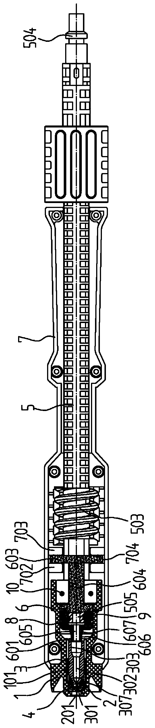 An anti-drip high and low pressure combined nozzle and high pressure cleaning equipment