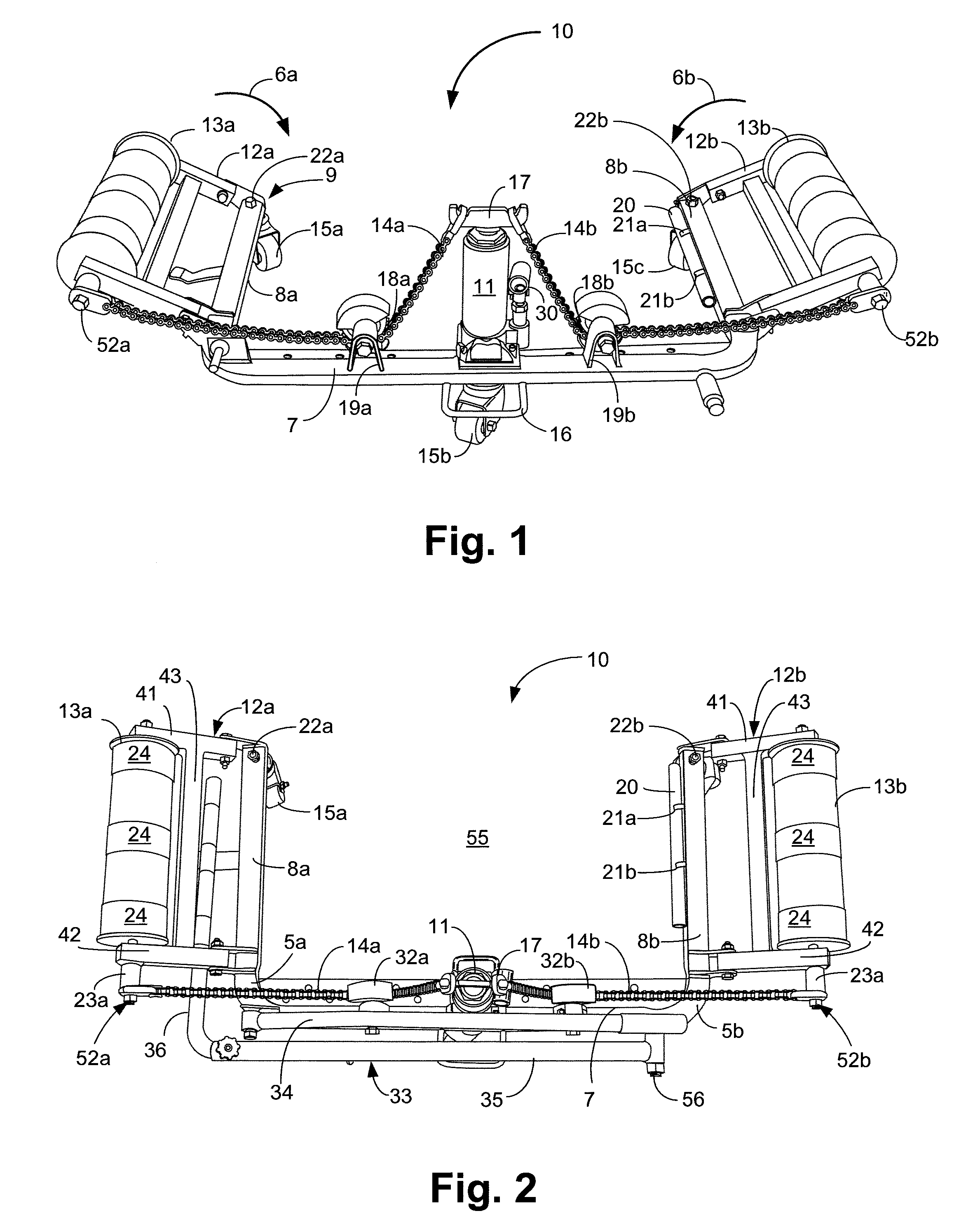 Wheel Lift and Transport Device