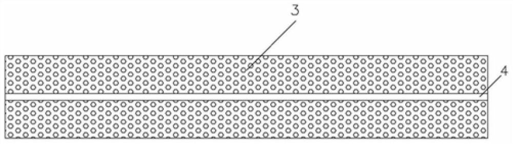 A grinding wheel morphology with split design, its diamond grinding wheel and its preparation process