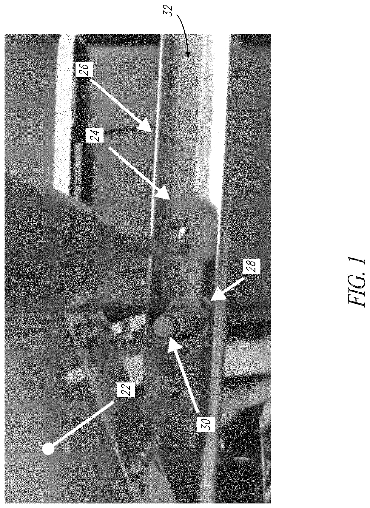 Overhead door light power connection system