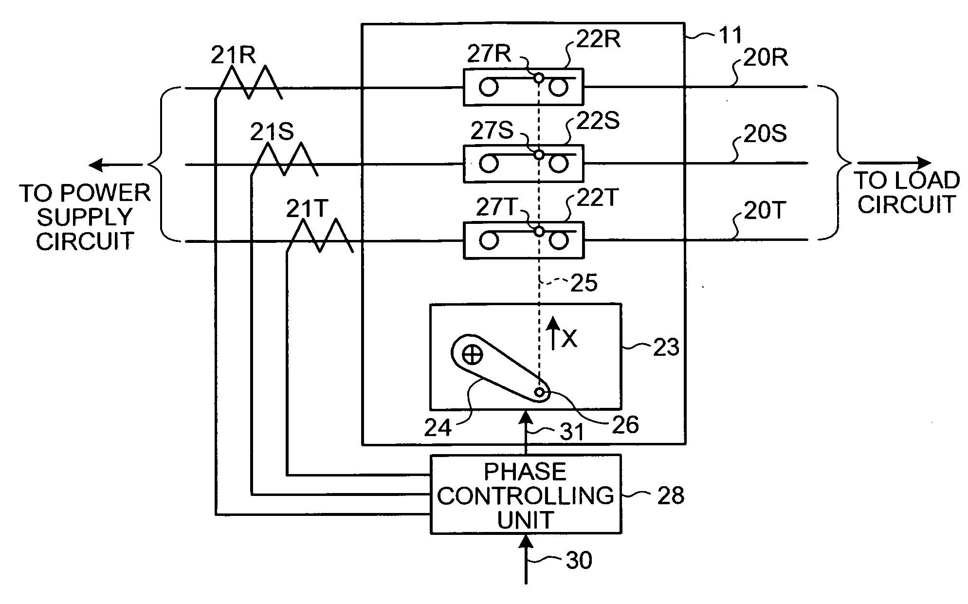 Power switching apparatus and method of controlling the same