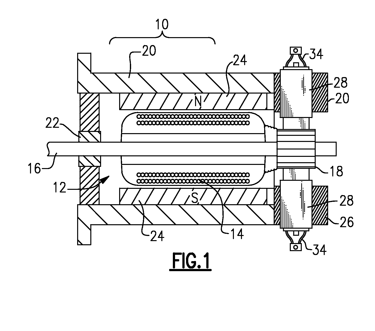 Brush Board for High Current Electric Motor