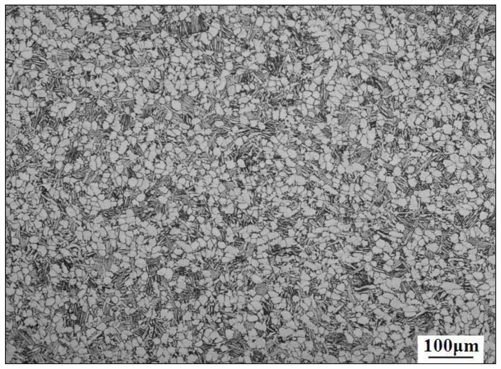 A short-process preparation method of tc4 titanium alloy fine equiaxed structure and large-scale rods