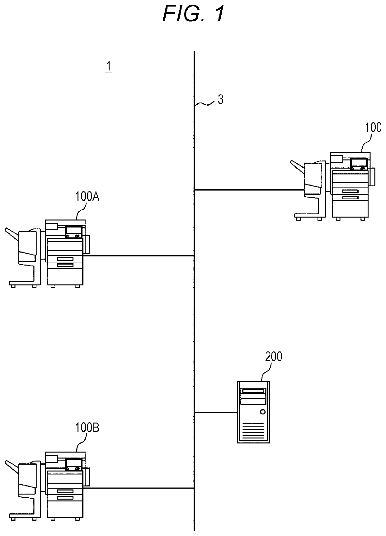 Device for simulating an image forming apparatus