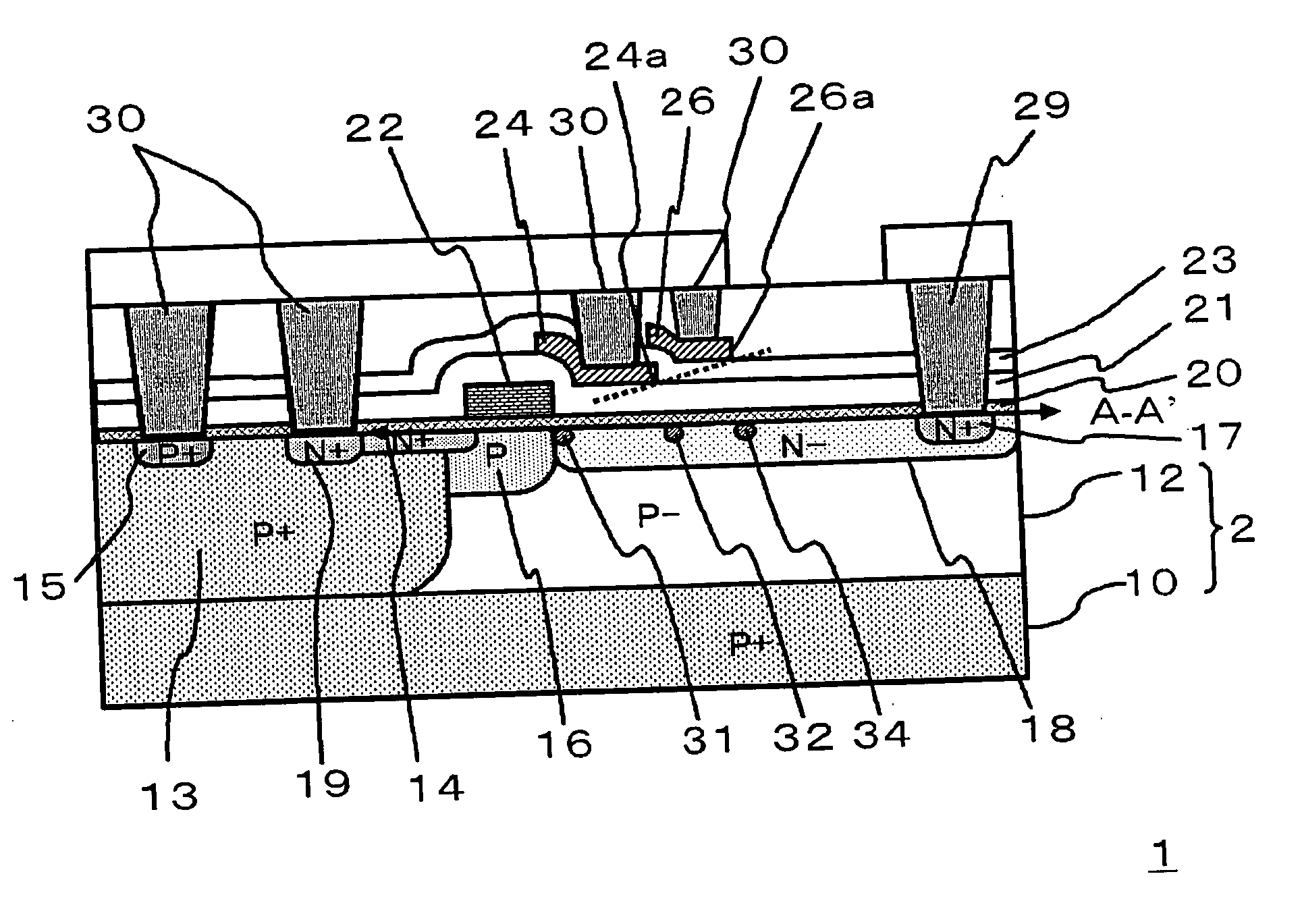 Field effect transistor and method of manufacturing a field effect transistor