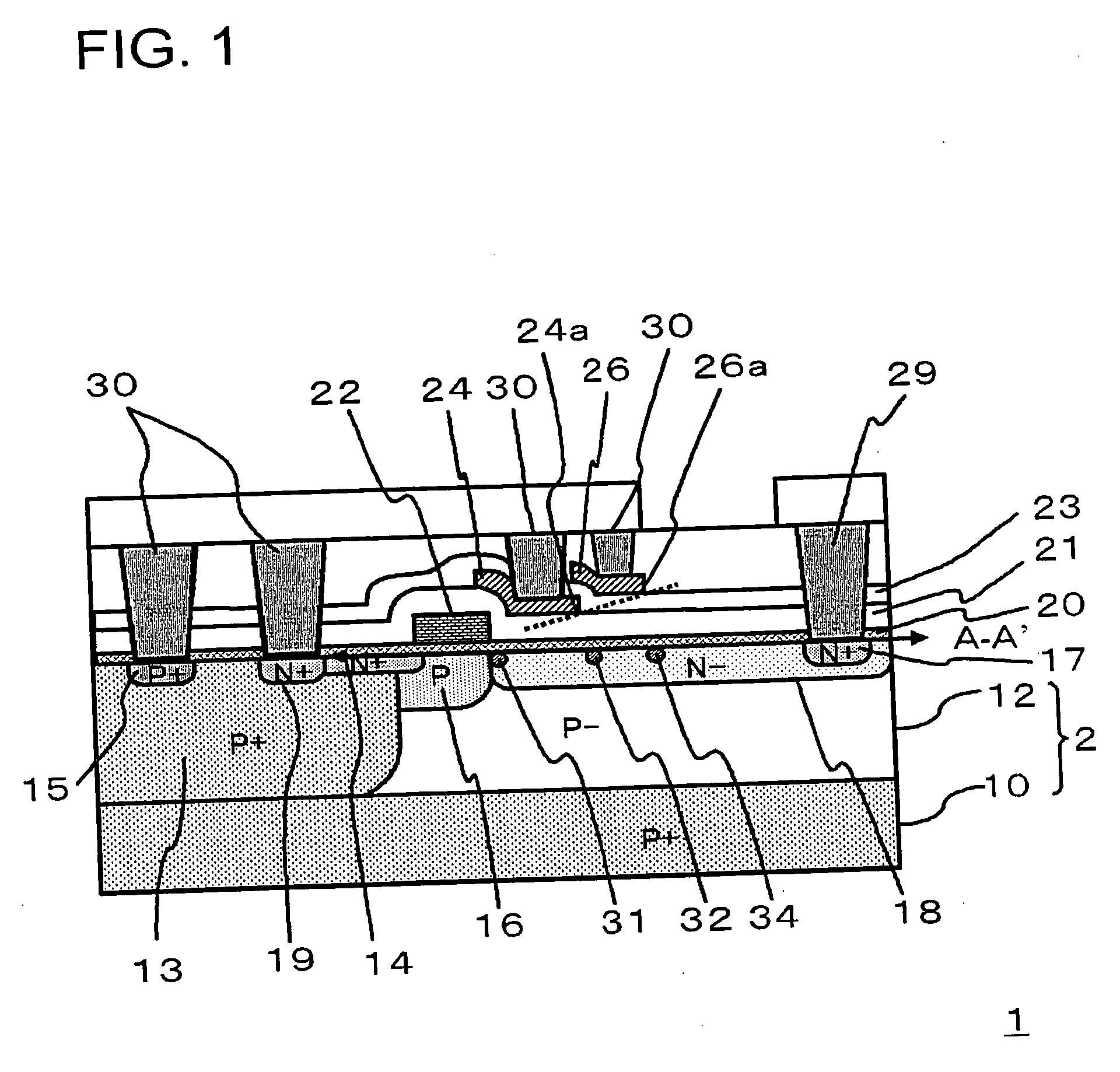 Field effect transistor and method of manufacturing a field effect transistor