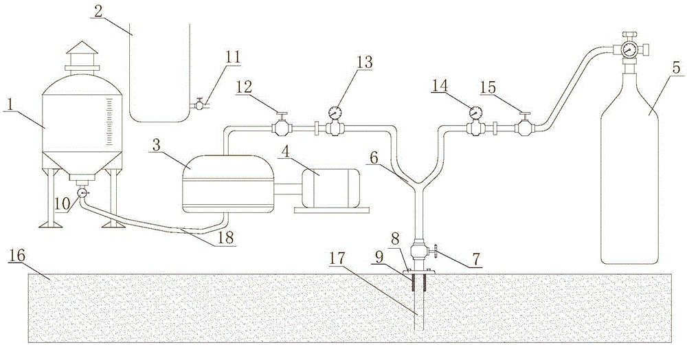 System and method for blocking bottom plate cracks through air-entrapping silicification