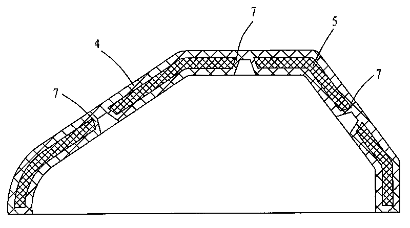 Process for manufacturing and molding double-layer plastic vehicle body