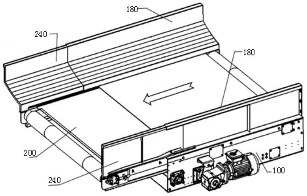 Fire-fighting telescopic belt conveyor