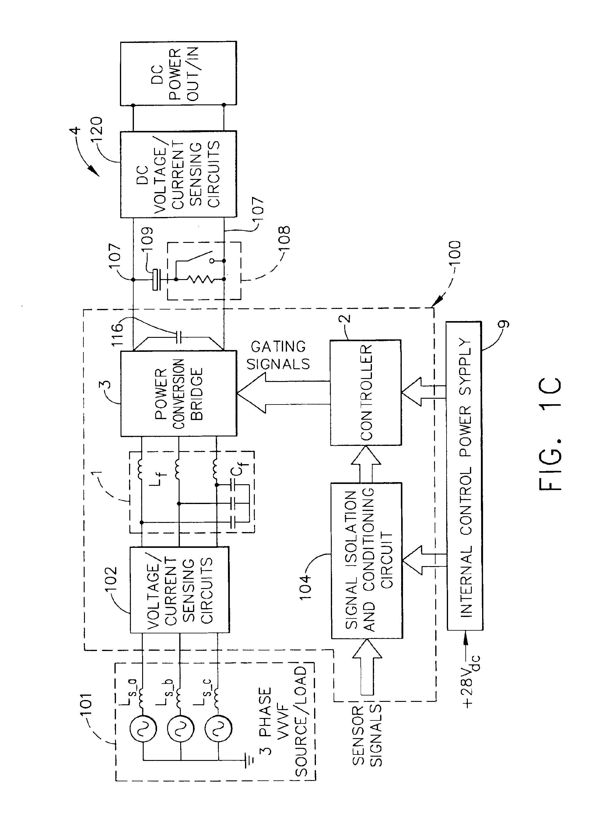 Synchronous and bi-directional variable frequency power conversion systems