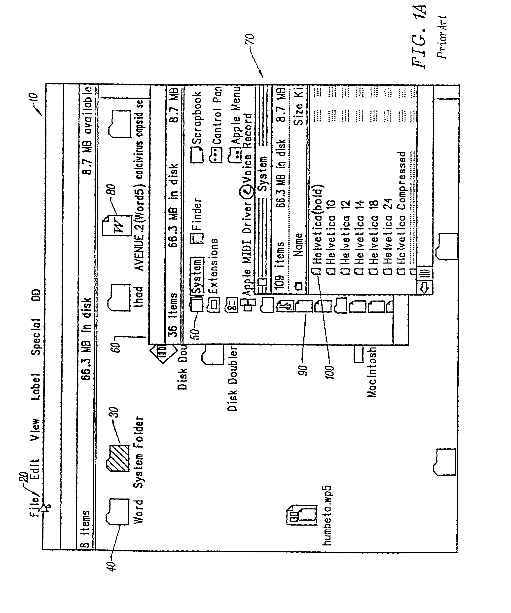 Method and system for organizing document information