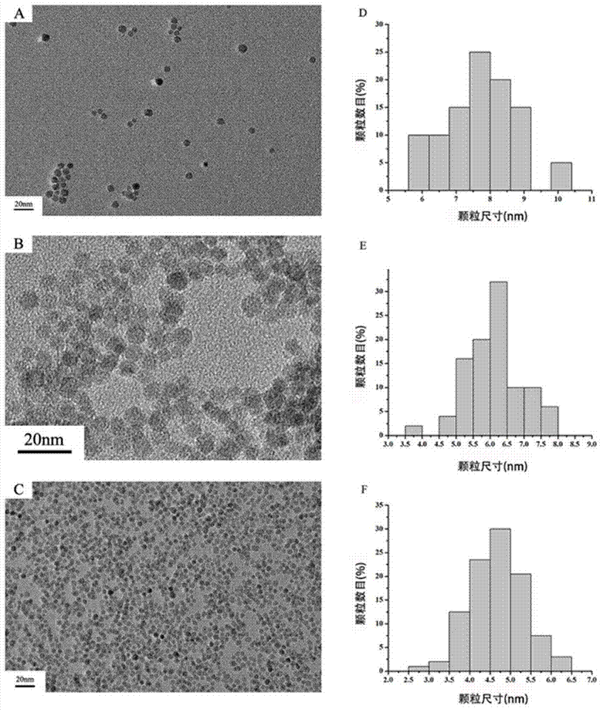 A preparation method and application of RGD-modified ultra-small magnetic iron oxide nanoparticles
