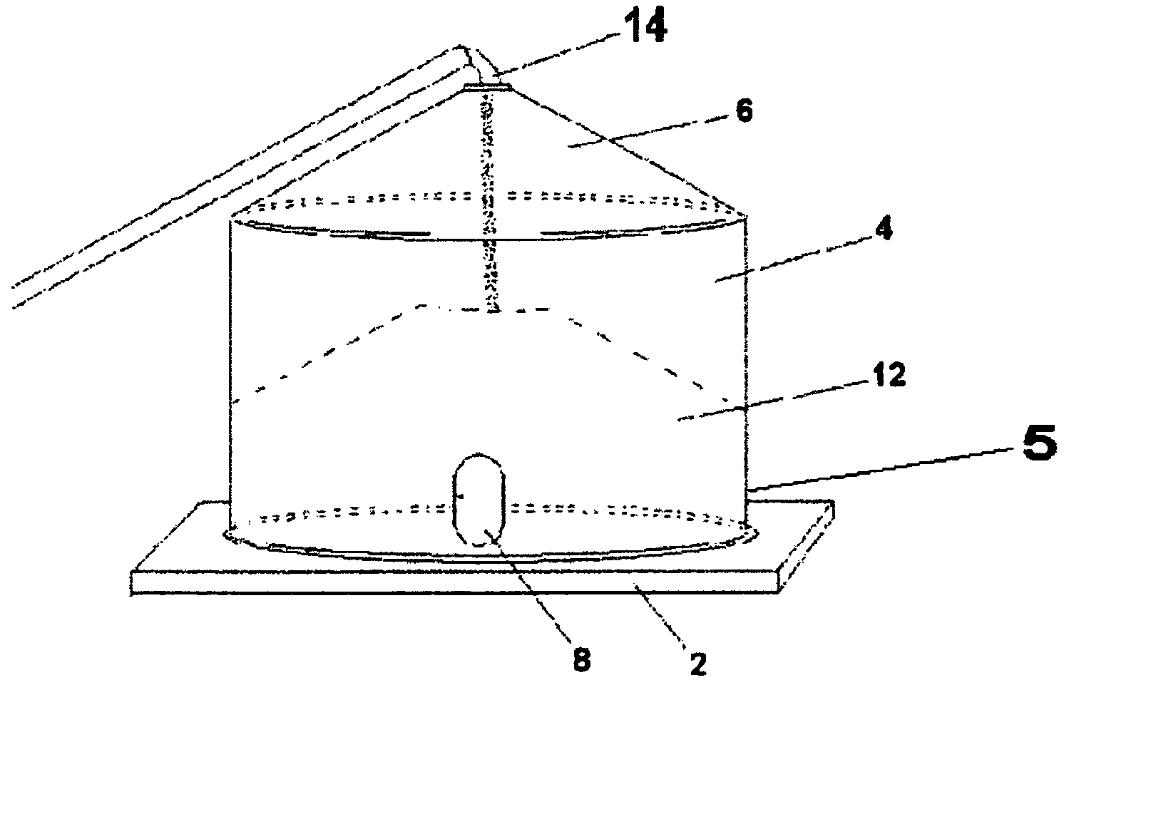 Device and method for the transferring of grain from a grain bin