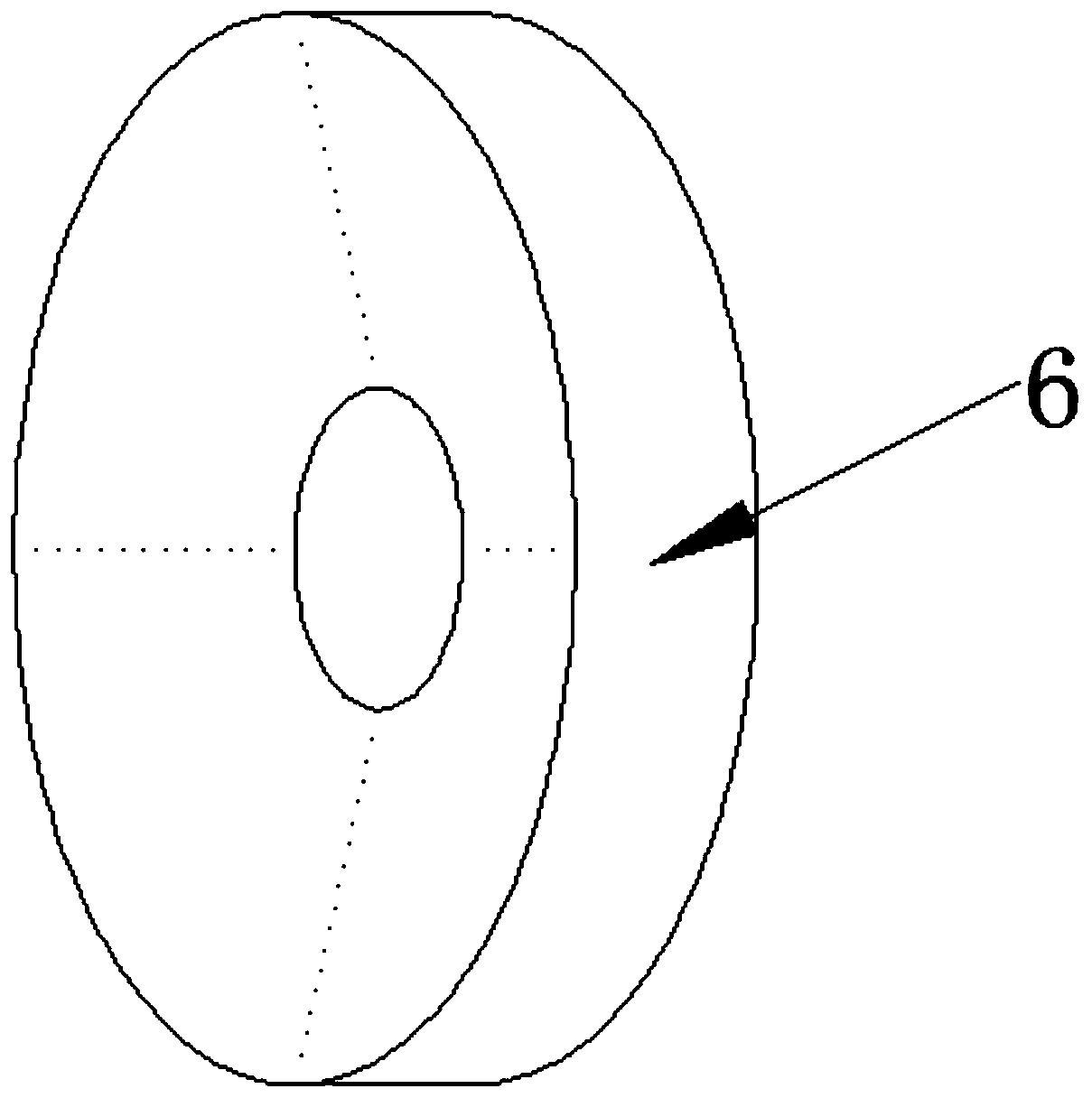 Metamaterial microwave antenna by taking ellipsoid-like metamaterial as auxiliary reflecting surface