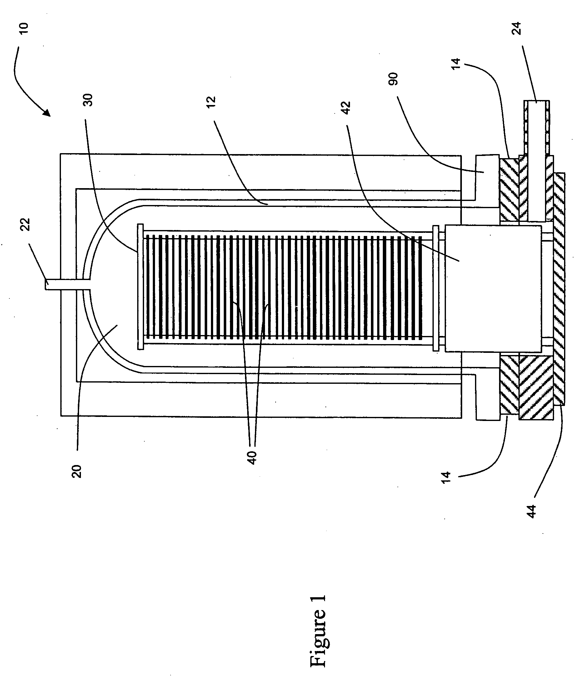 Deposition of TiN films in a batch reactor