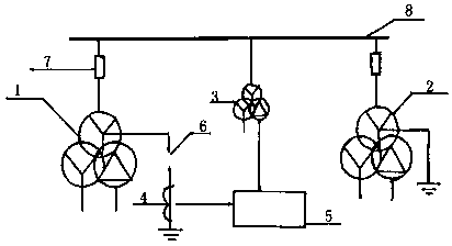 Device and method for preventing 220kV main transformer gap protection malfunction