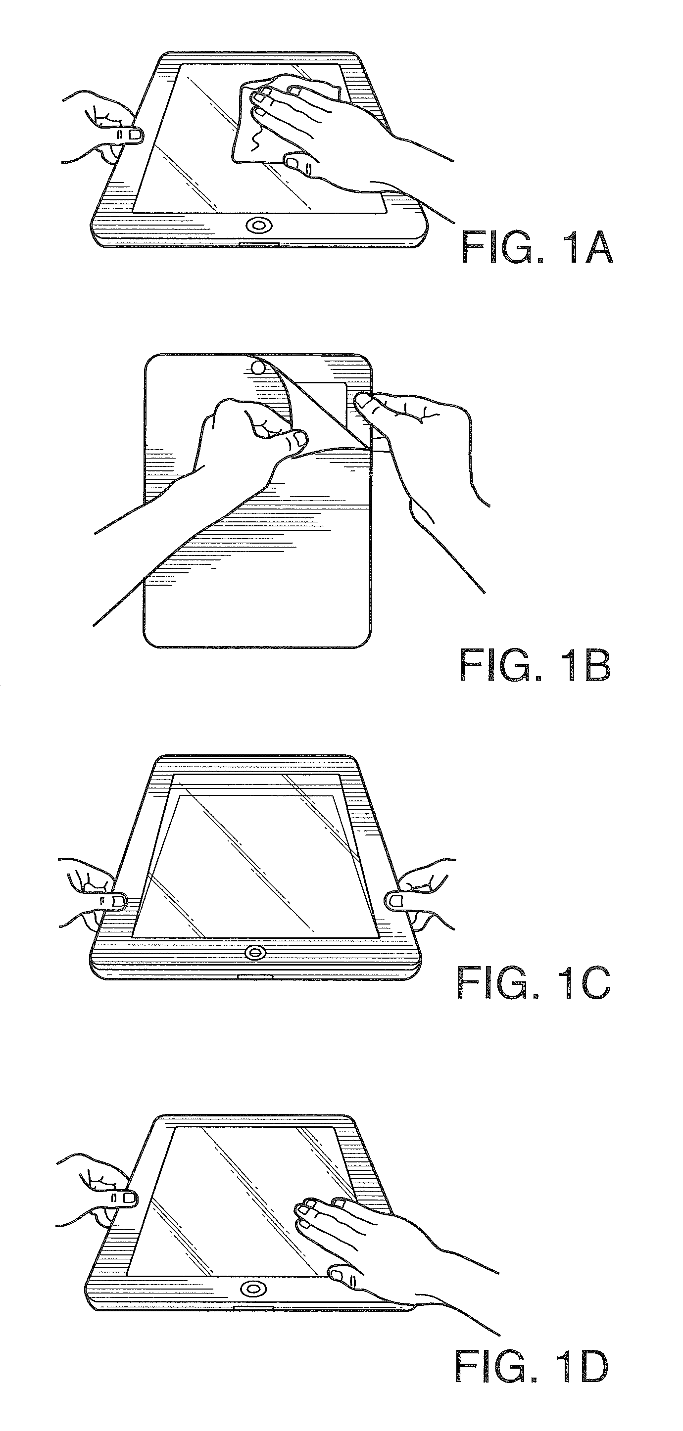 Touch screen protector