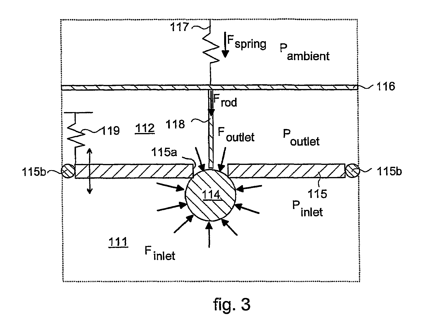 Balanced valve device and breathing apparatus comprising such valve device