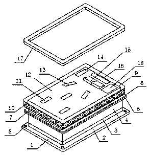 An intelligent socket which is easy to be repaired and can be pulled out