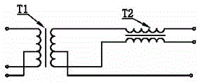 Ethernet interface transformer achieved through PCB