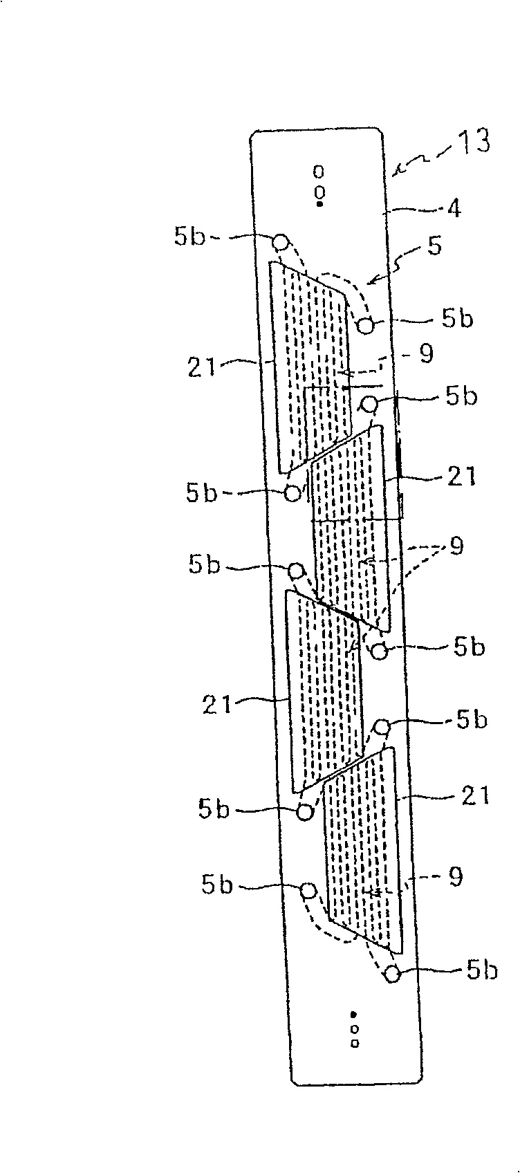 Inkjet printer with printing head ejecting ink in line