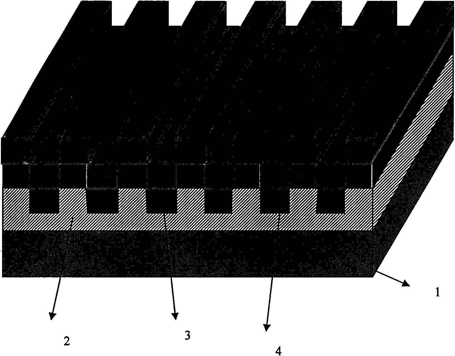 Quasi one-dimensional nano structural thermoelectric material, device and preparation method thereof