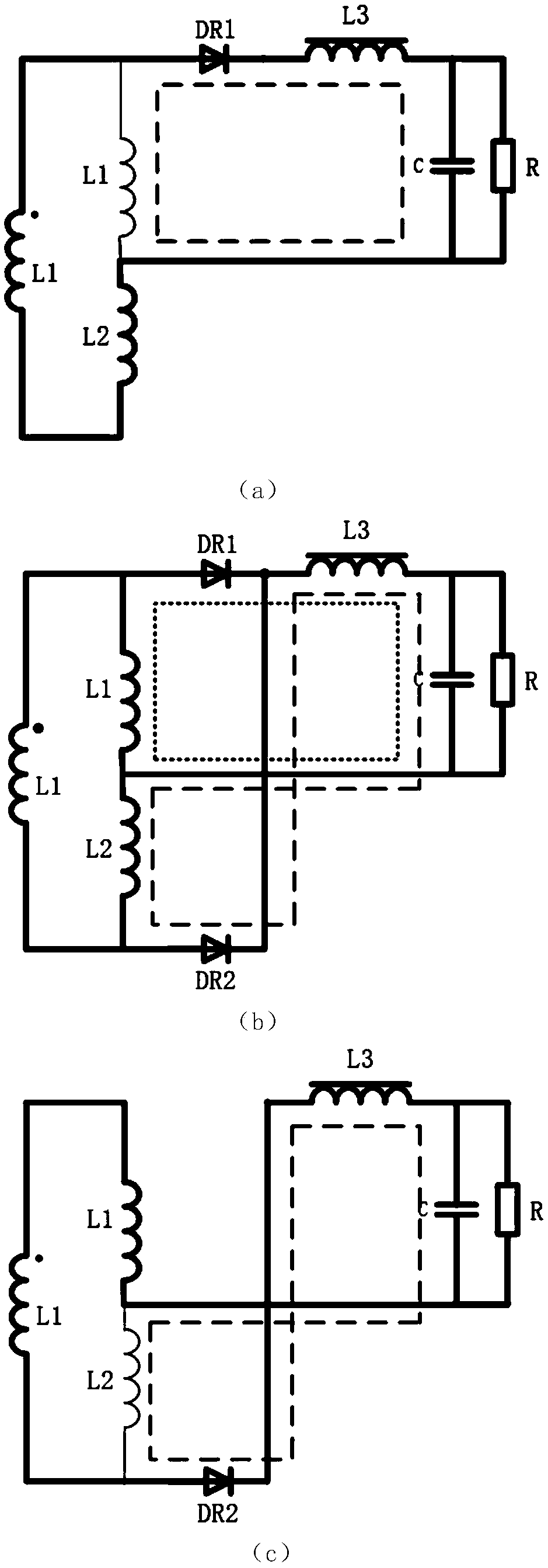 Improved current-doubling rectifying circuit