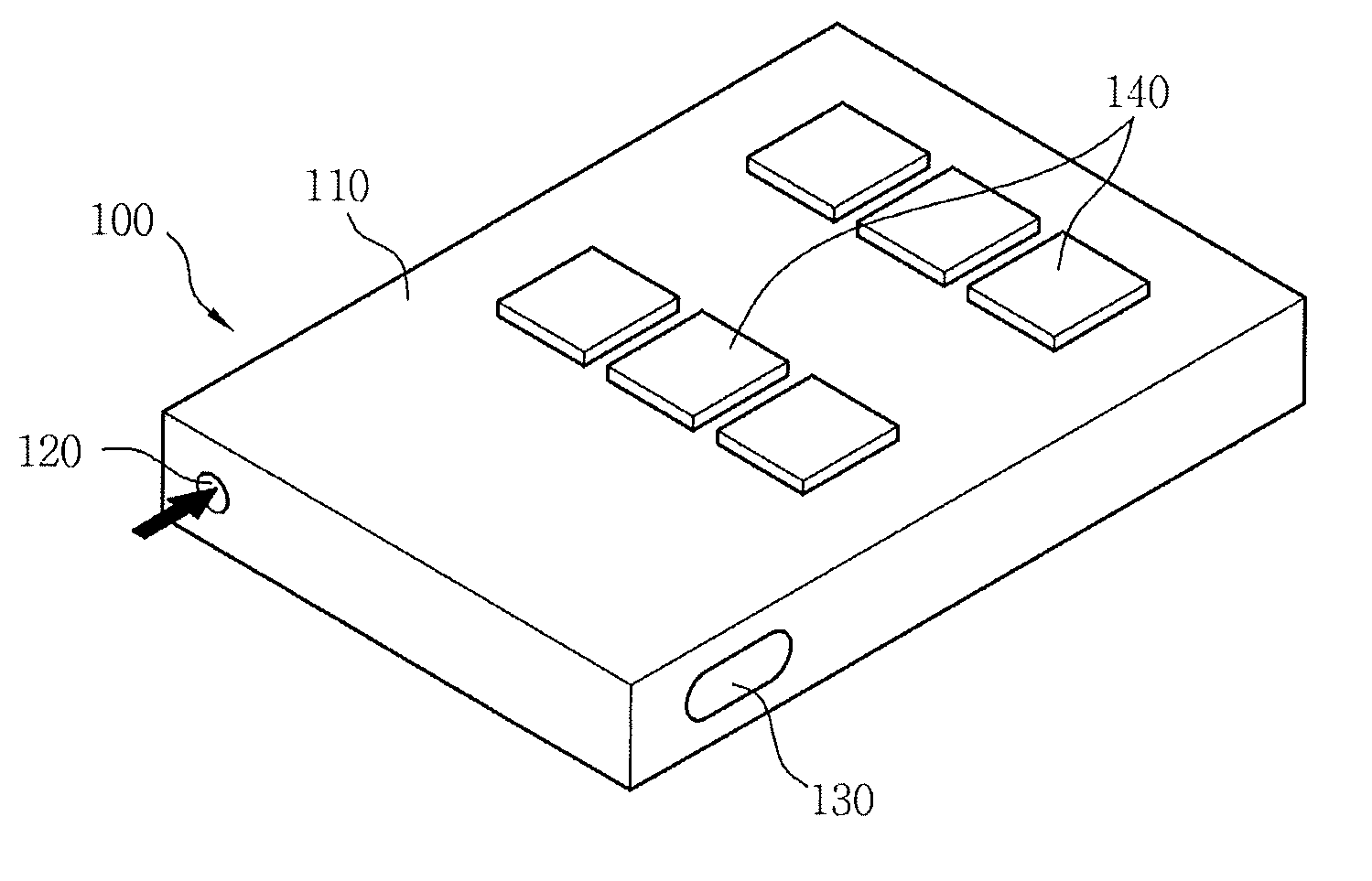 Cooling apparatus for semiconductor component