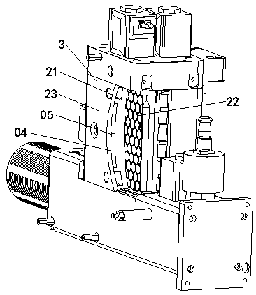 Liquid phase separation and purification device